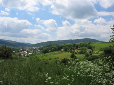 Rolling fields of Galicia