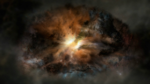 ESA - ESA's high-energy observatories spot doughnut-shaped cloud with a  black-hole filling