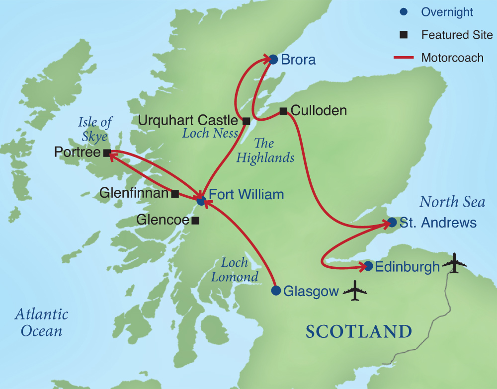 Culloden Moor Scotland Map Scotland's Treasures | Smithsonian Journeys