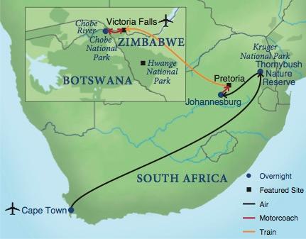 Zimbabwe And South Africa Map Treasures Of South Africa | Smithsonian Journeys