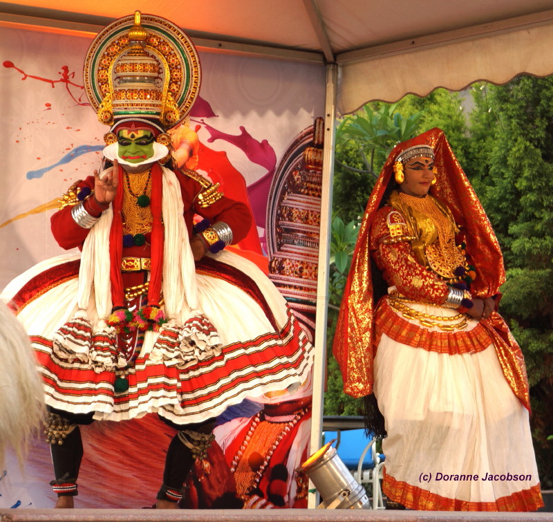 Kathakali performers