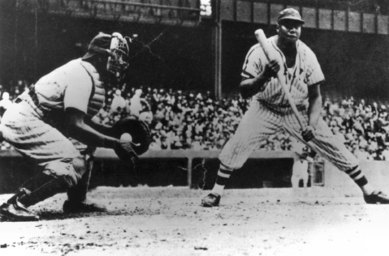 The Black Babe Ruth. Or was it the white Josh Gibson?