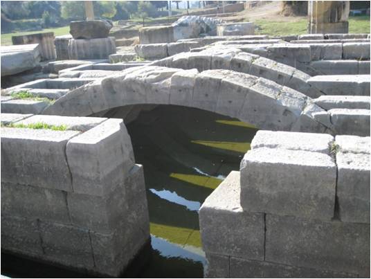 Vaulted Substructure of the Apollo Temple at Claros. Photo: Kevin Daly.