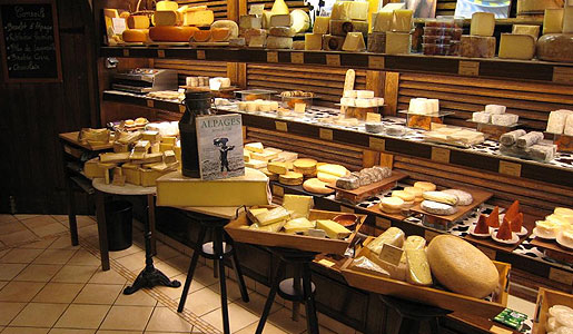 A Parisian Fromagerie, or cheese shop.